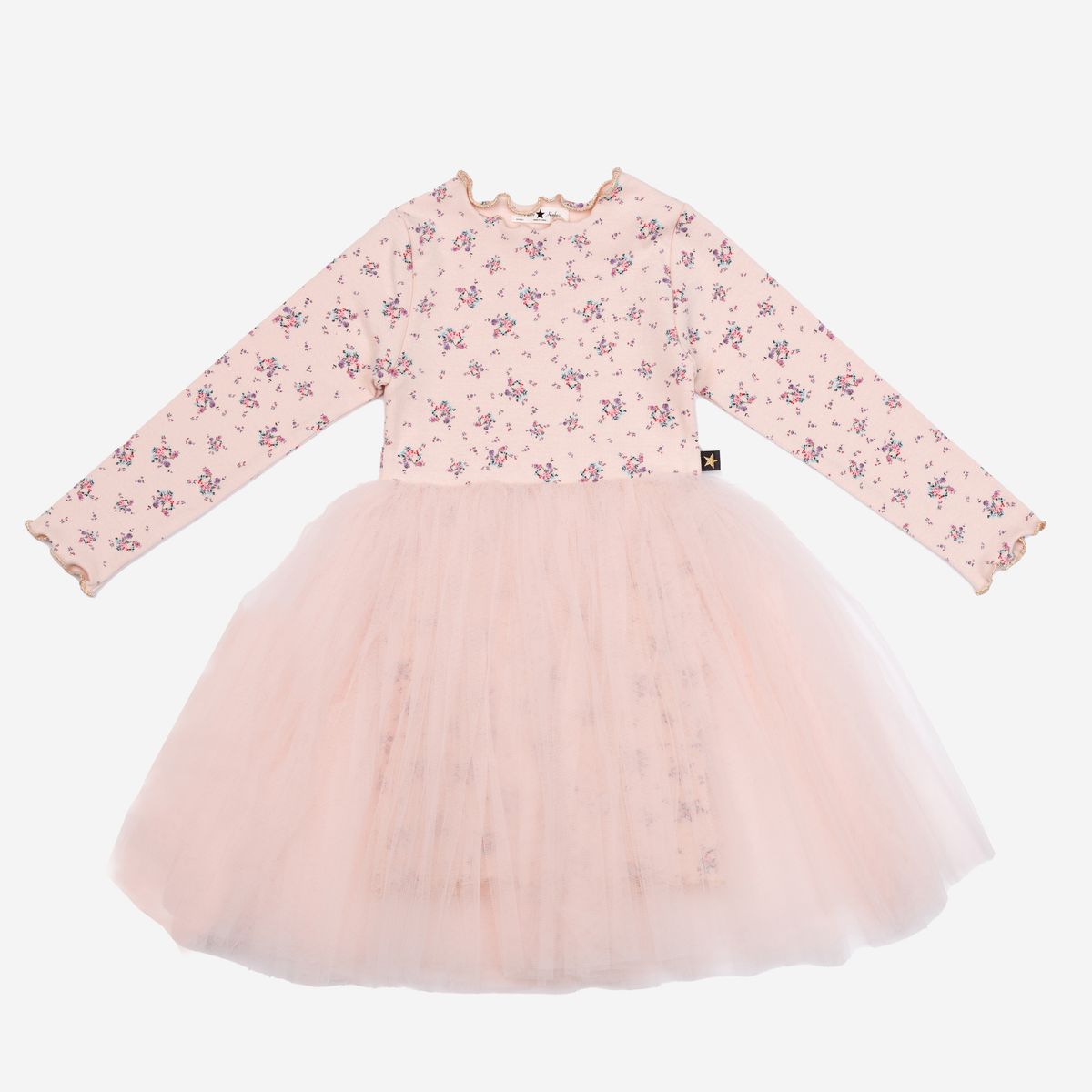 Petite Hailey M Vintage Flower Tutu Dress