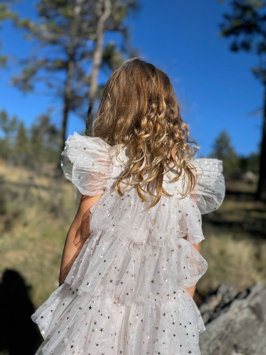 Vignette Maeleigh Dress Pink Sparkle