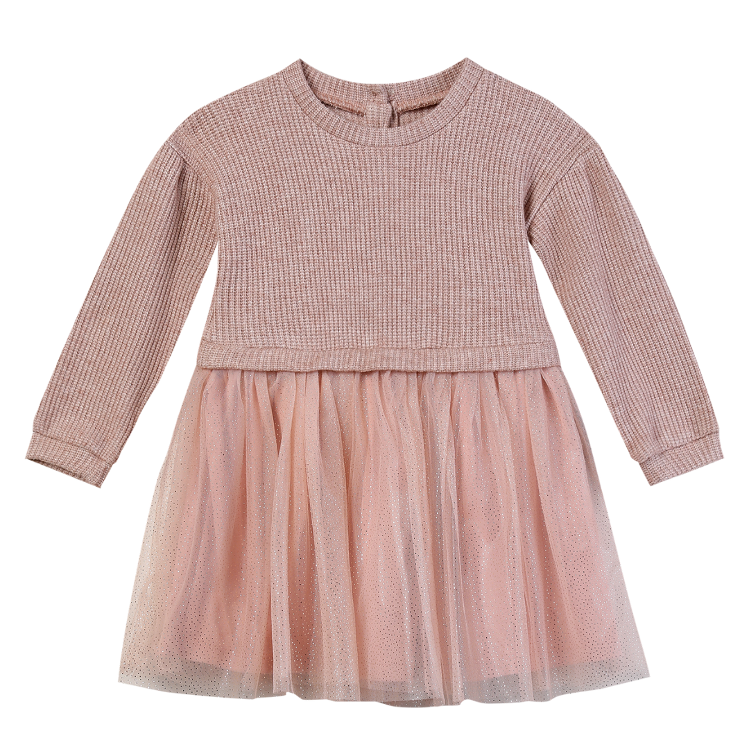 Vignette Birdie Dress Rose Knit