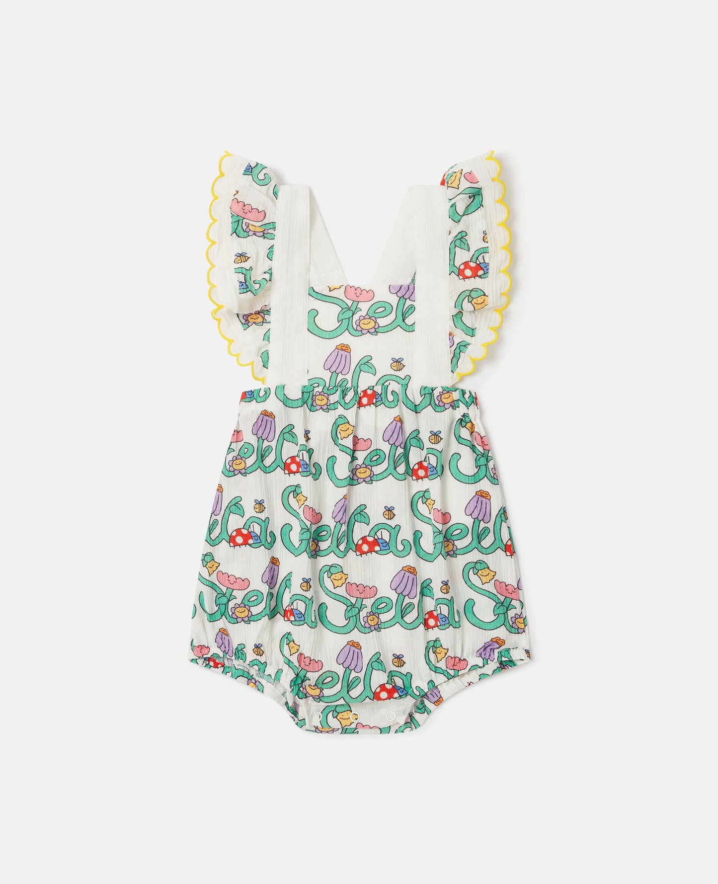 Stella McCartney Vine Print Bubble Romper