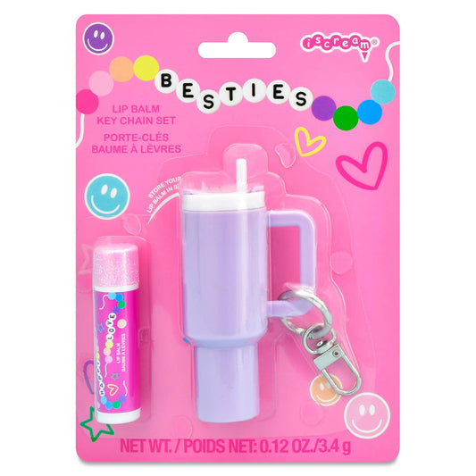 Iscream - Besties Lip Balm Key Chain Set