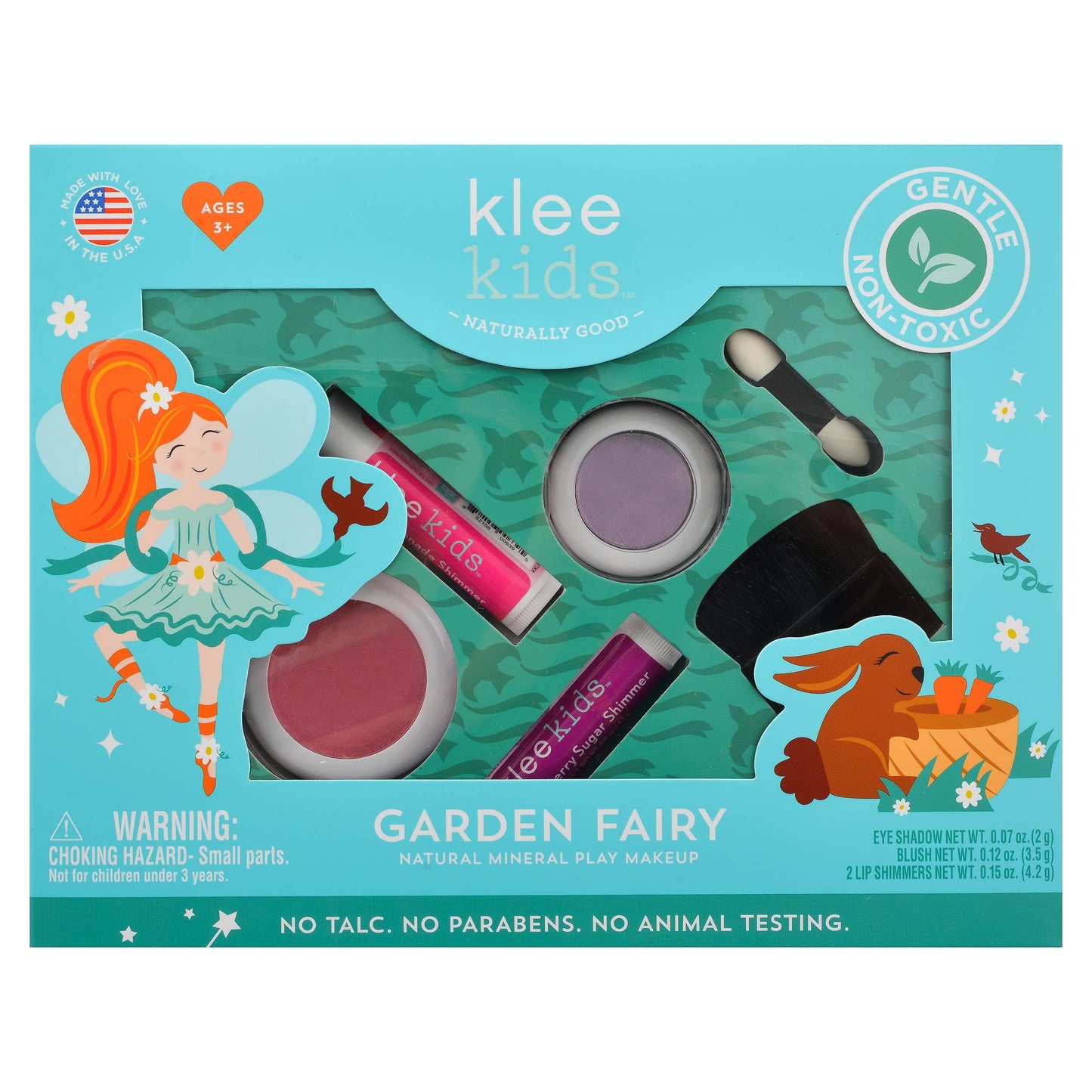 Klee Naturals - Crystal Palace Fairy - Klee Kids Play Makeup 4-PC Kit: Crystal Palace Fairy