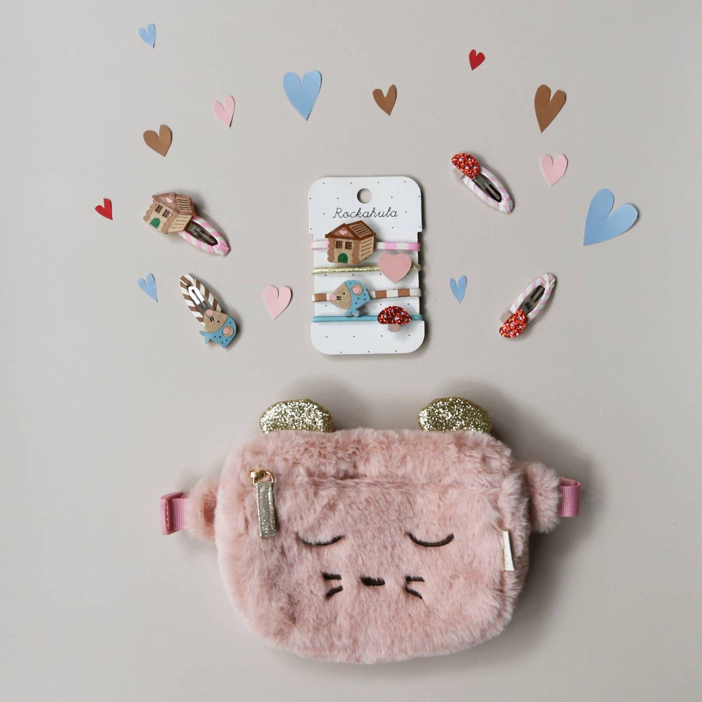 Rockahula Kids US - Millie Mouse Fluffy Bum Bag