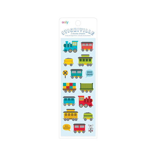 OOLY - Sticikiville Stickers: All Aboard! - Skinny