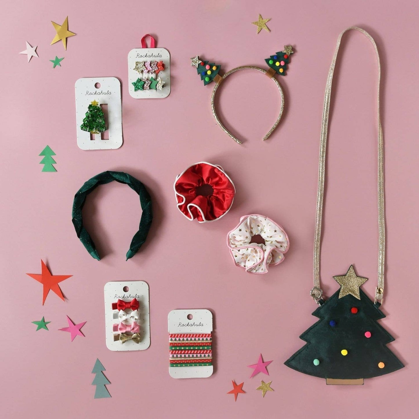 Rockahula Kids US - Jolly Christmas Tree Claw Clip