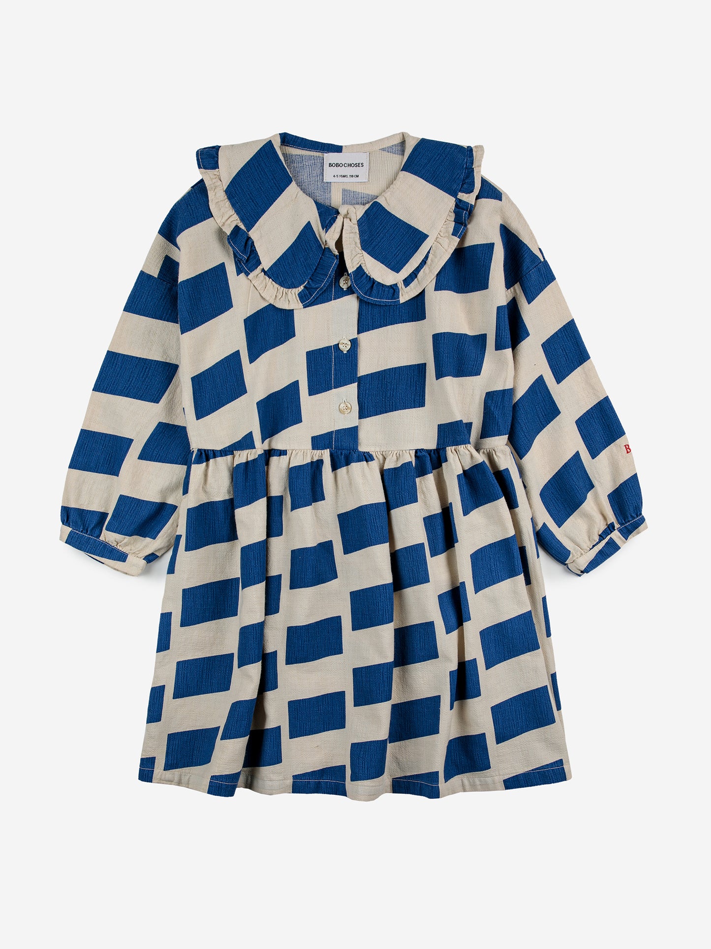 Bobo Choses Checker All Over Woven Dress