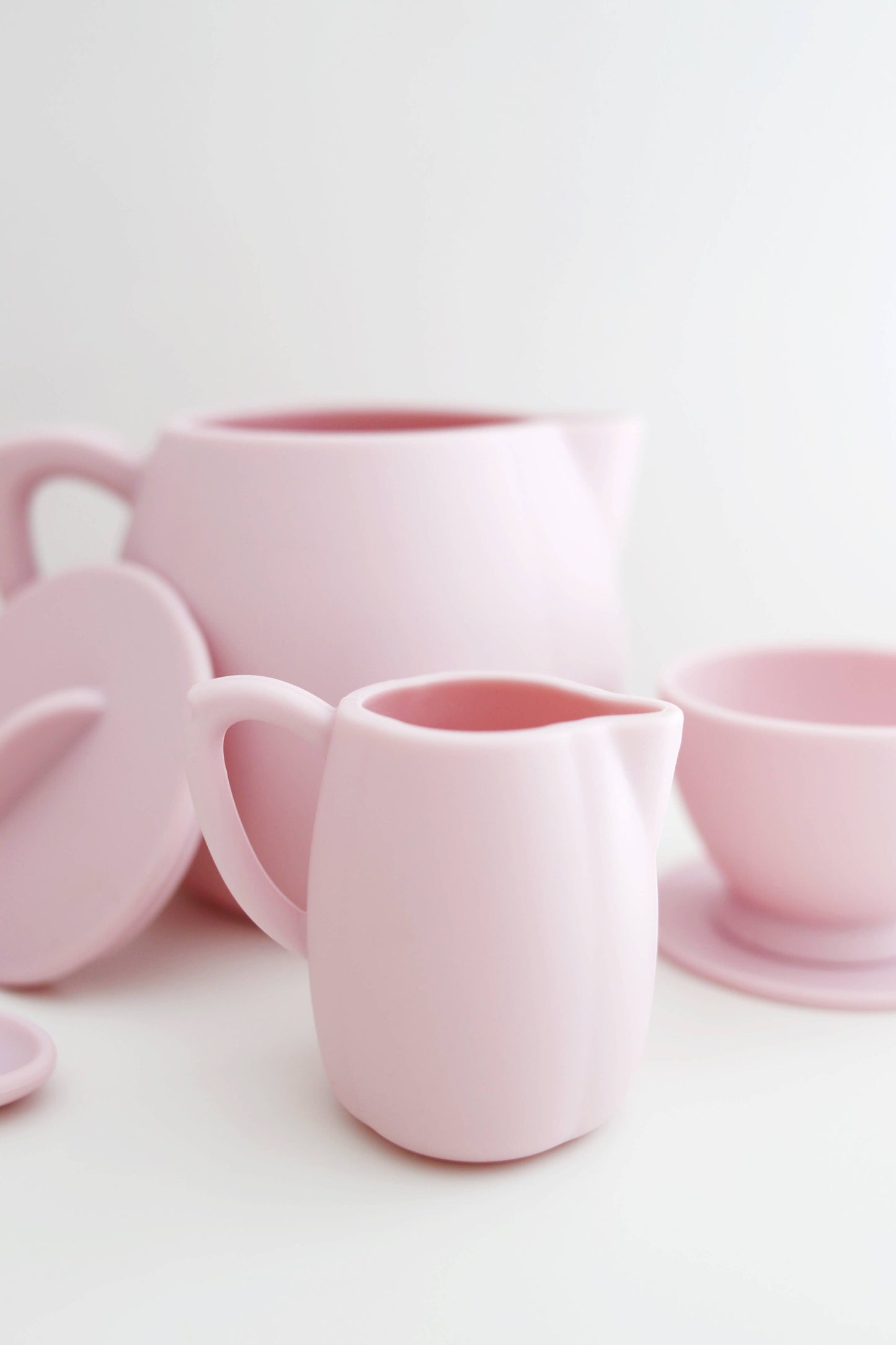 Marlowe & Co - Primrose Pink Silicone Tea Play Set
