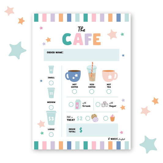 MagicPlaybook - The Cafe Pretend Play Notepad