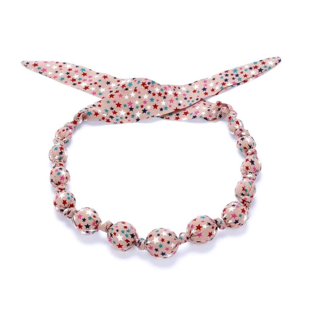 Peppercorn Kids - Beaded Cloth Necklace