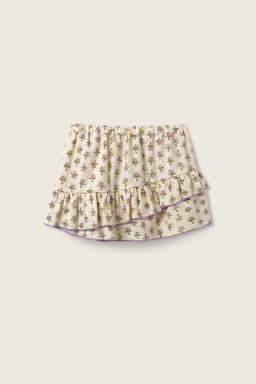 Cozmo Molly Indiana Flower Print Skirt
