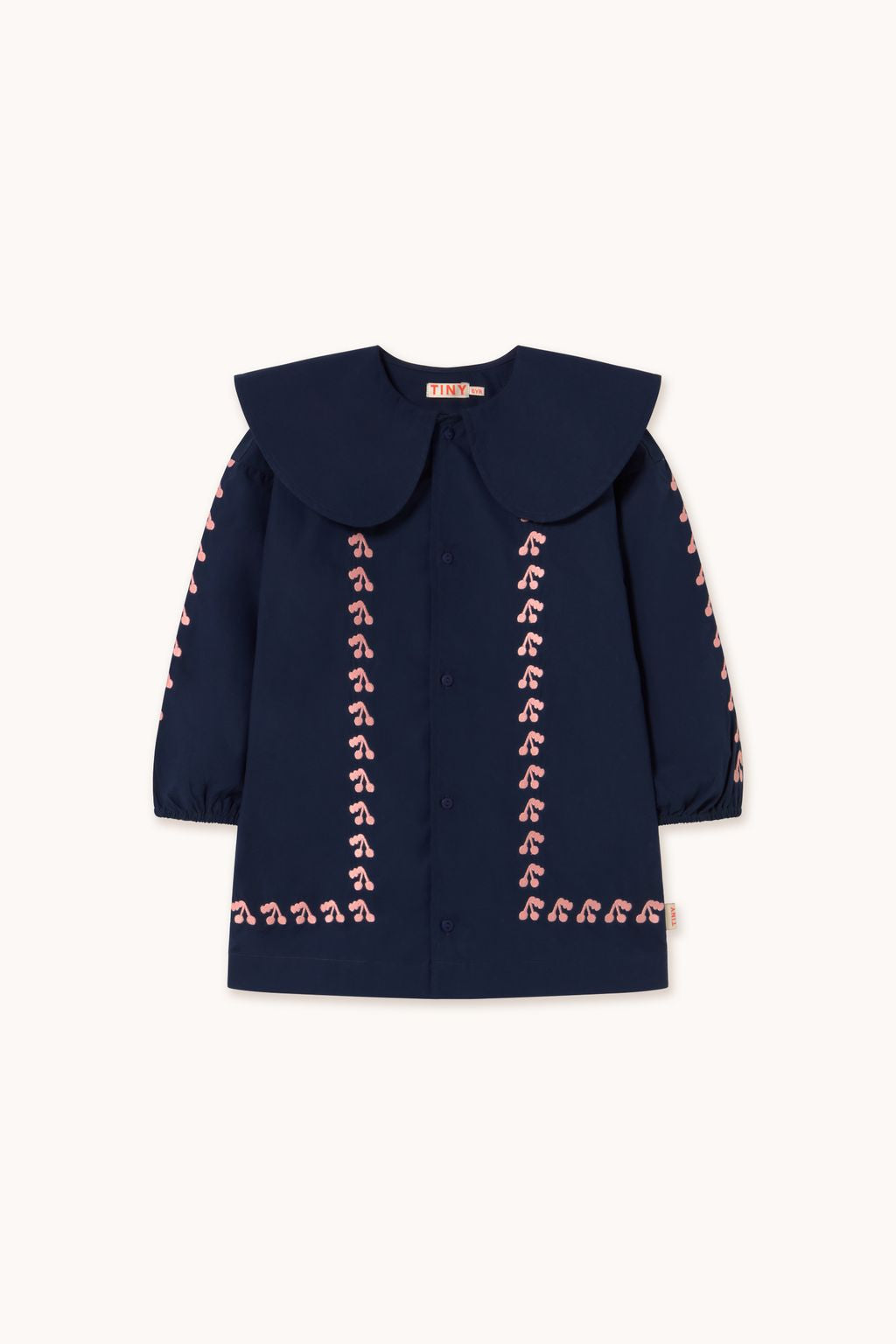 Tiny Cottons Mini Cherries Dress Navy