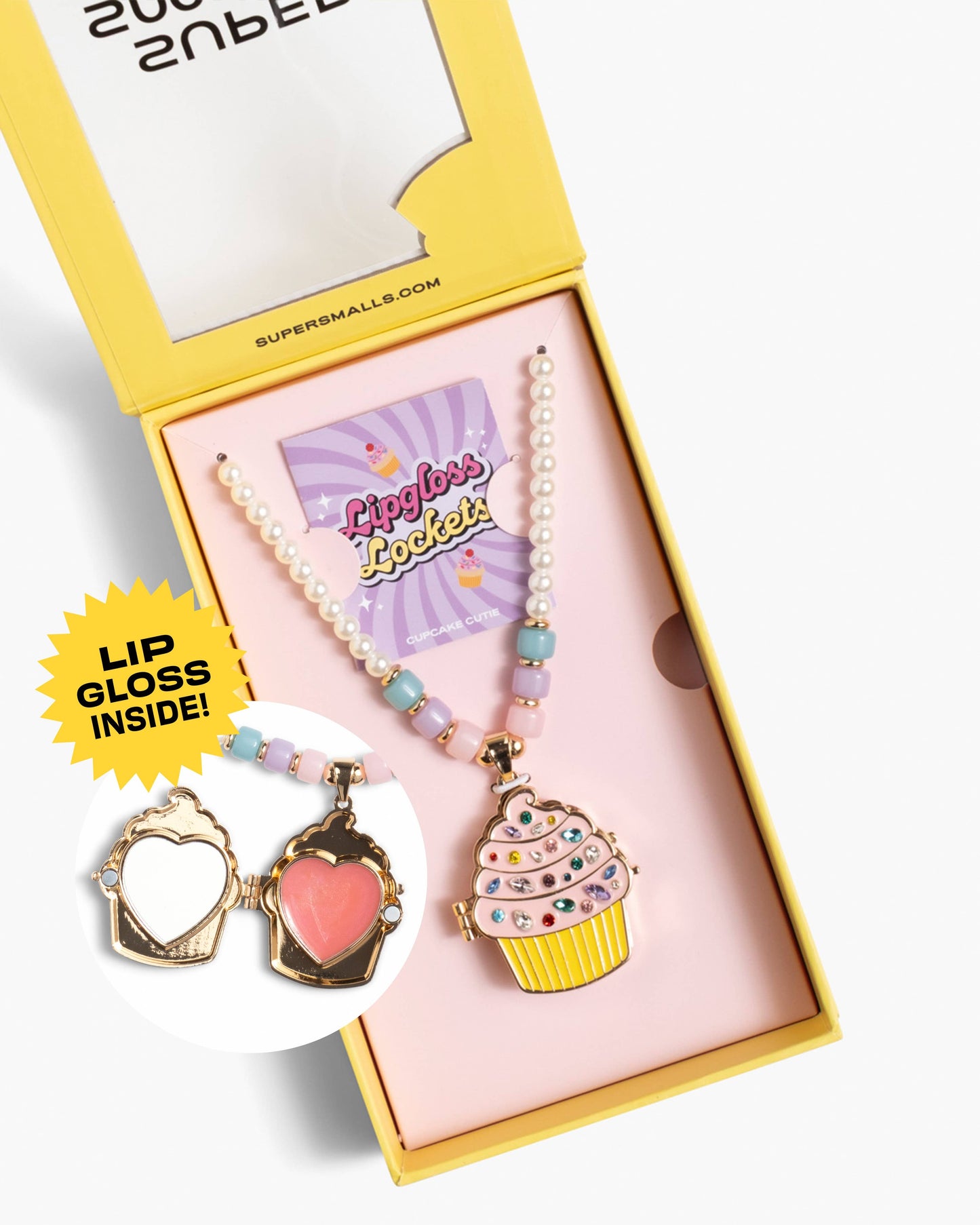 Super Smalls - Cupcake Cutie Lipgloss Locket