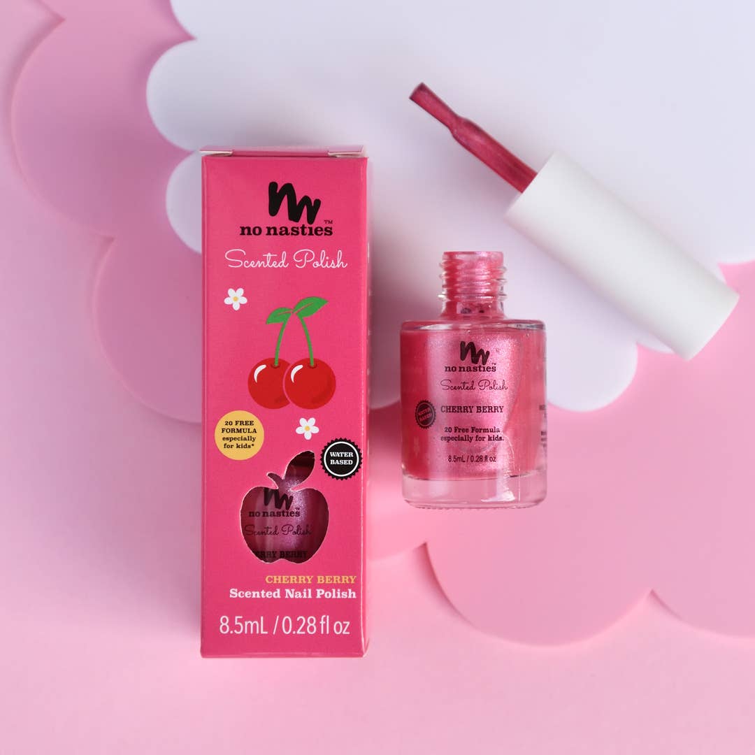 no nasties kids -Water Based Scented Scratch Off Kids Nail Polish