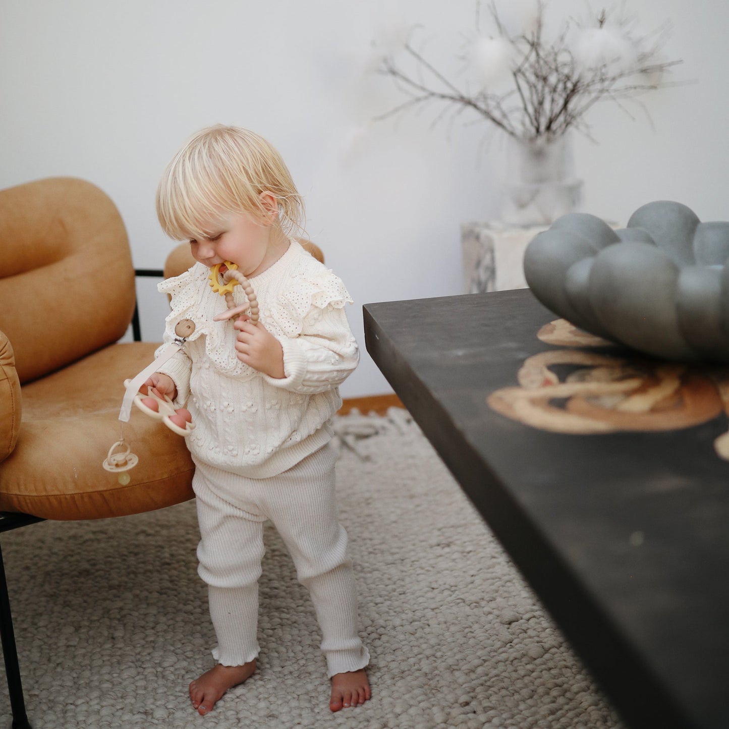 Mushie Teething Ring