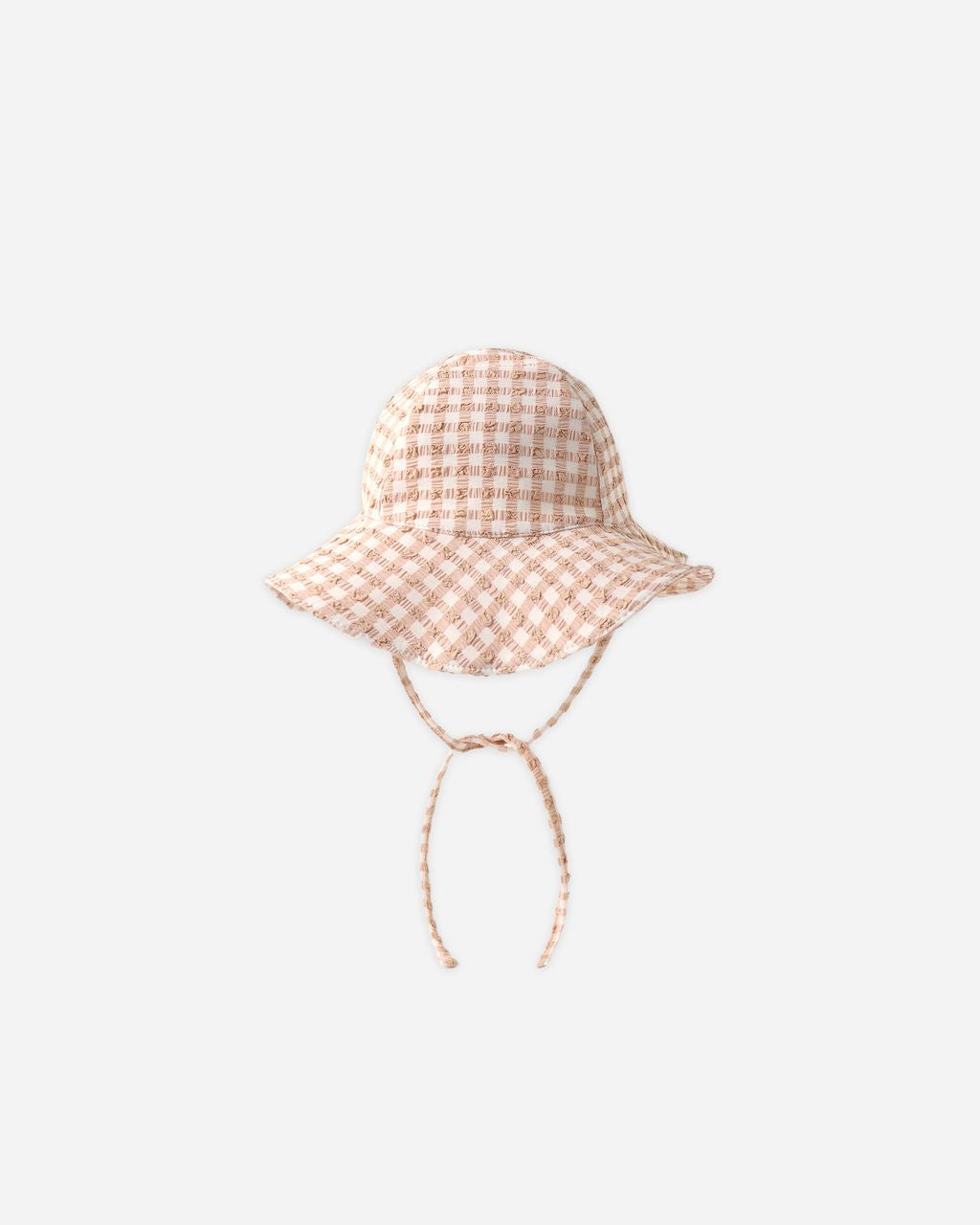 Quincy Mae Sun Hat Melon Check