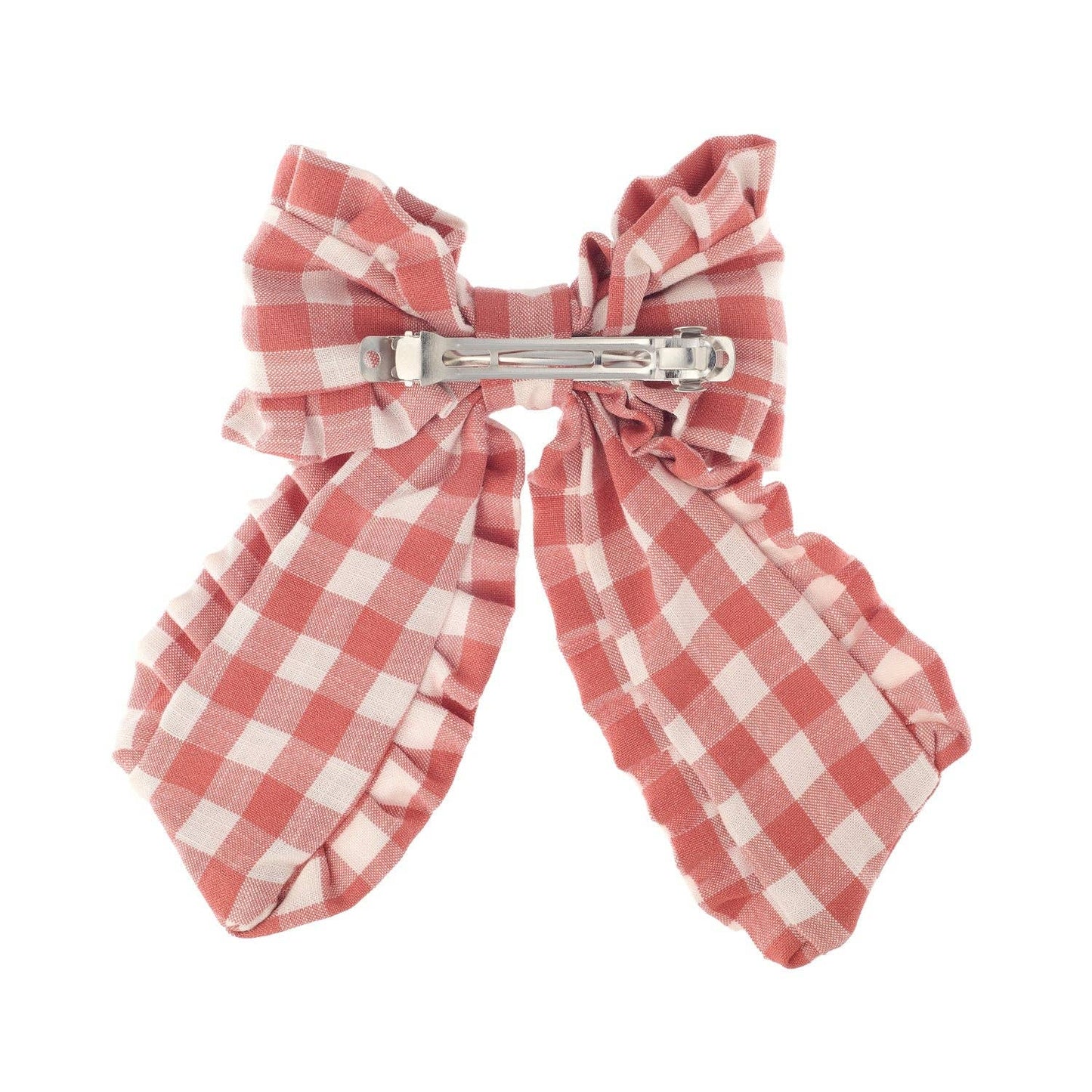 Rockahula Kids US - Gingham Ruffle Long Bow Clip