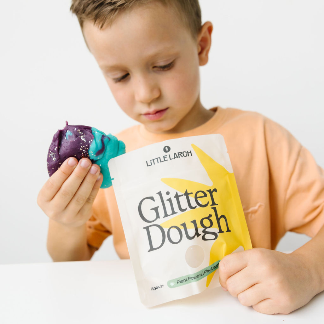 Little Larch - Glitter Dough | Natural Play Dough