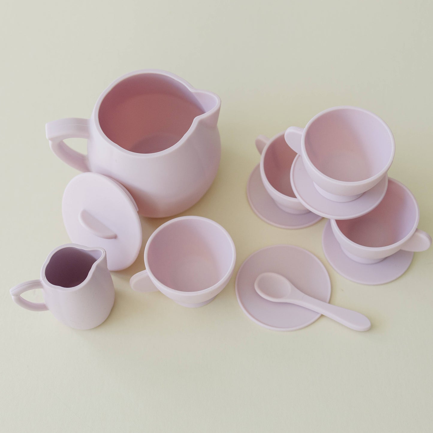 Marlowe & Co - Primrose Pink Silicone Tea Play Set