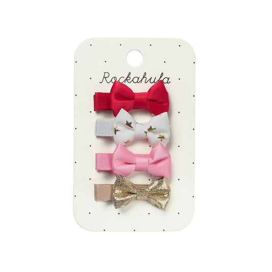 Rockahula Kids US - Festive Mini Bow Clips