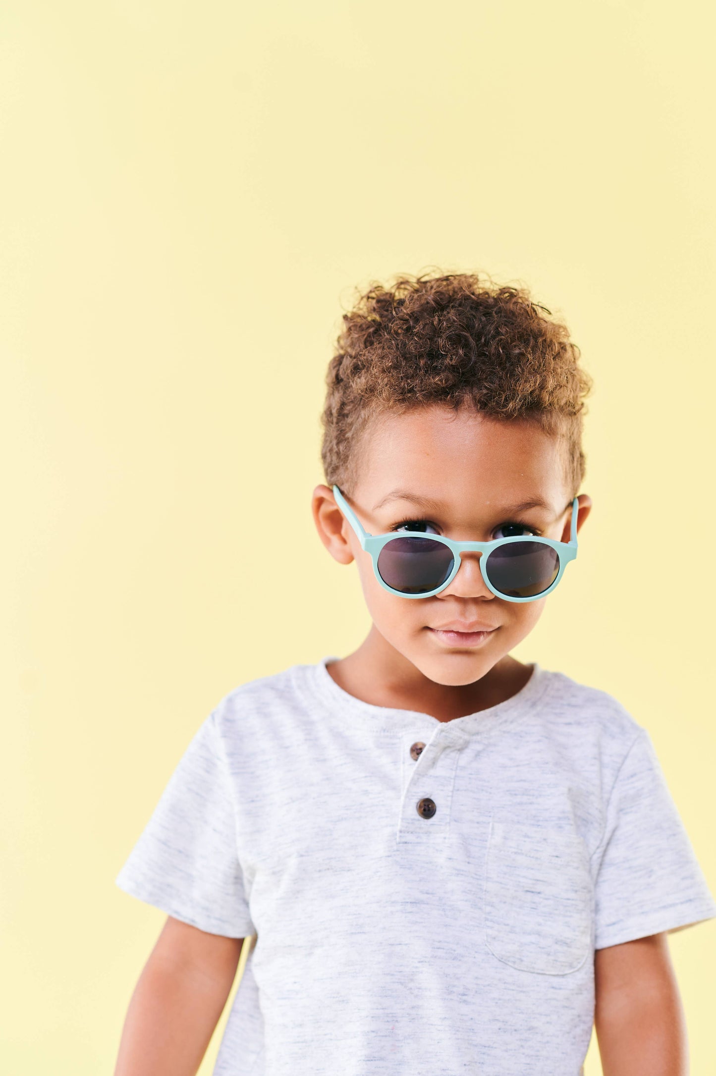 Babiators - Bermuda Blue Keyhole Baby and Kid Sunglasses: Ages 6+