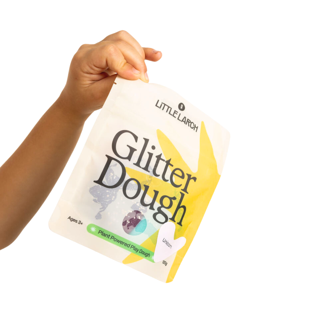 Little Larch - Glitter Dough | Natural Play Dough