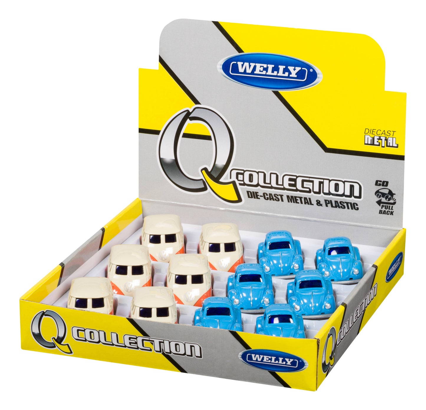 Toysmith - Toysmith Mini VW Assortment Toy Car, Impulse Toy Volkswagen