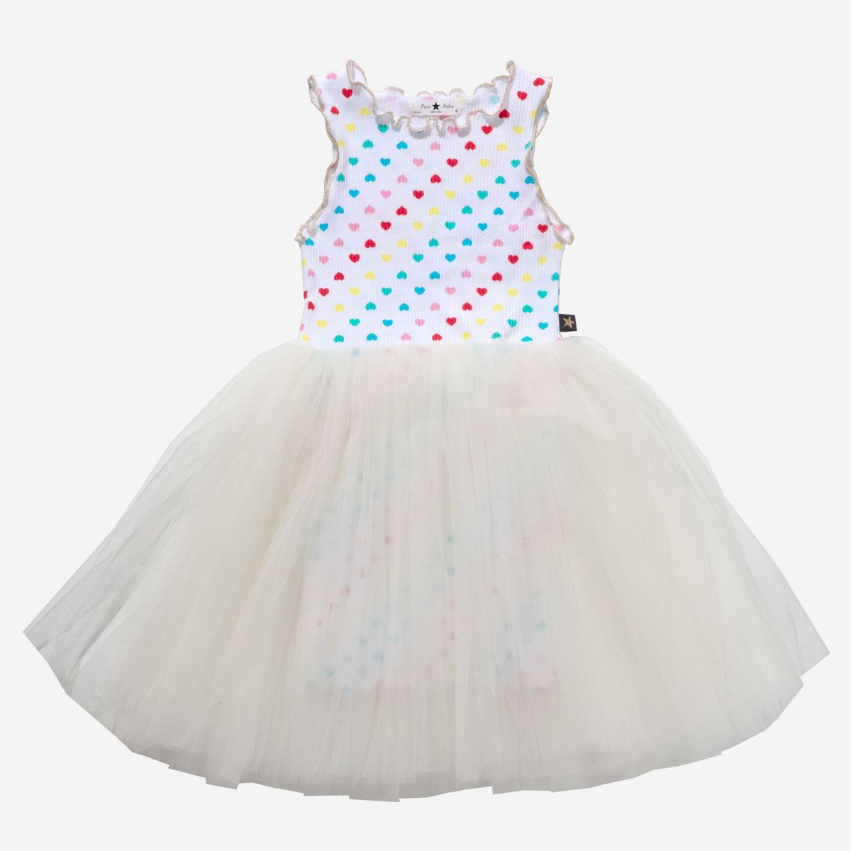 Petite Hailey Heart Tutu Dress