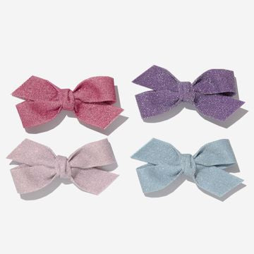 Petite Hailey Glitter Hair Bow