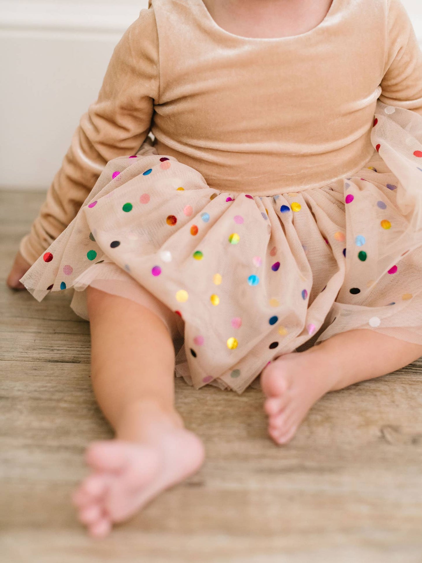 Ollie Jay Carly Romper - Confetti Cream