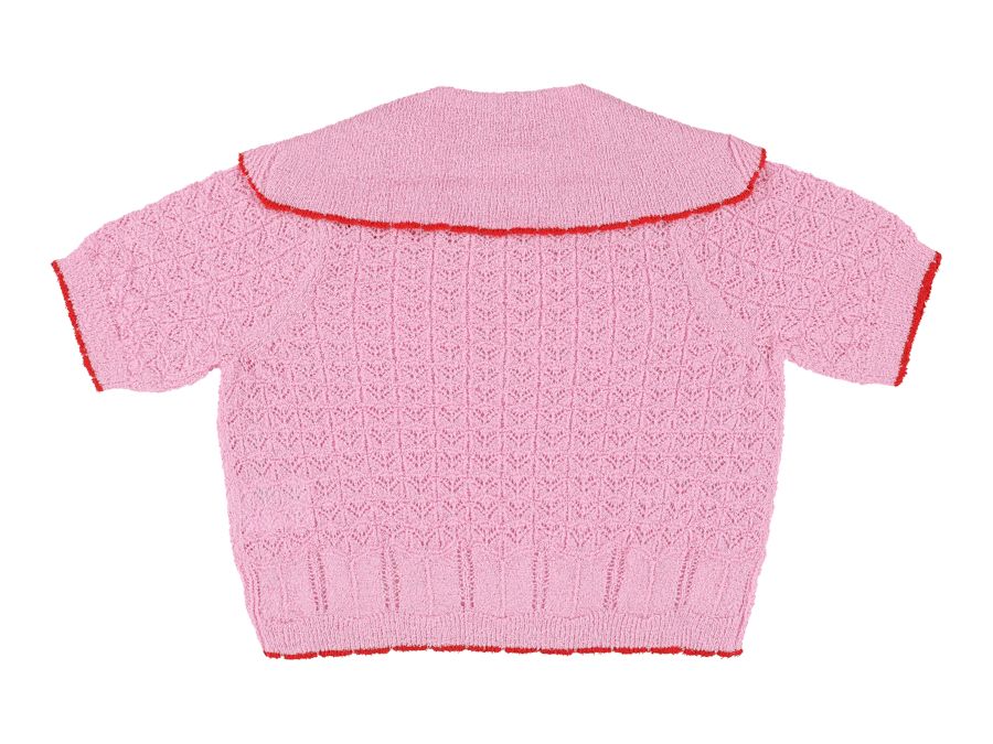 Morley Xango Girls Knitted Top Candy