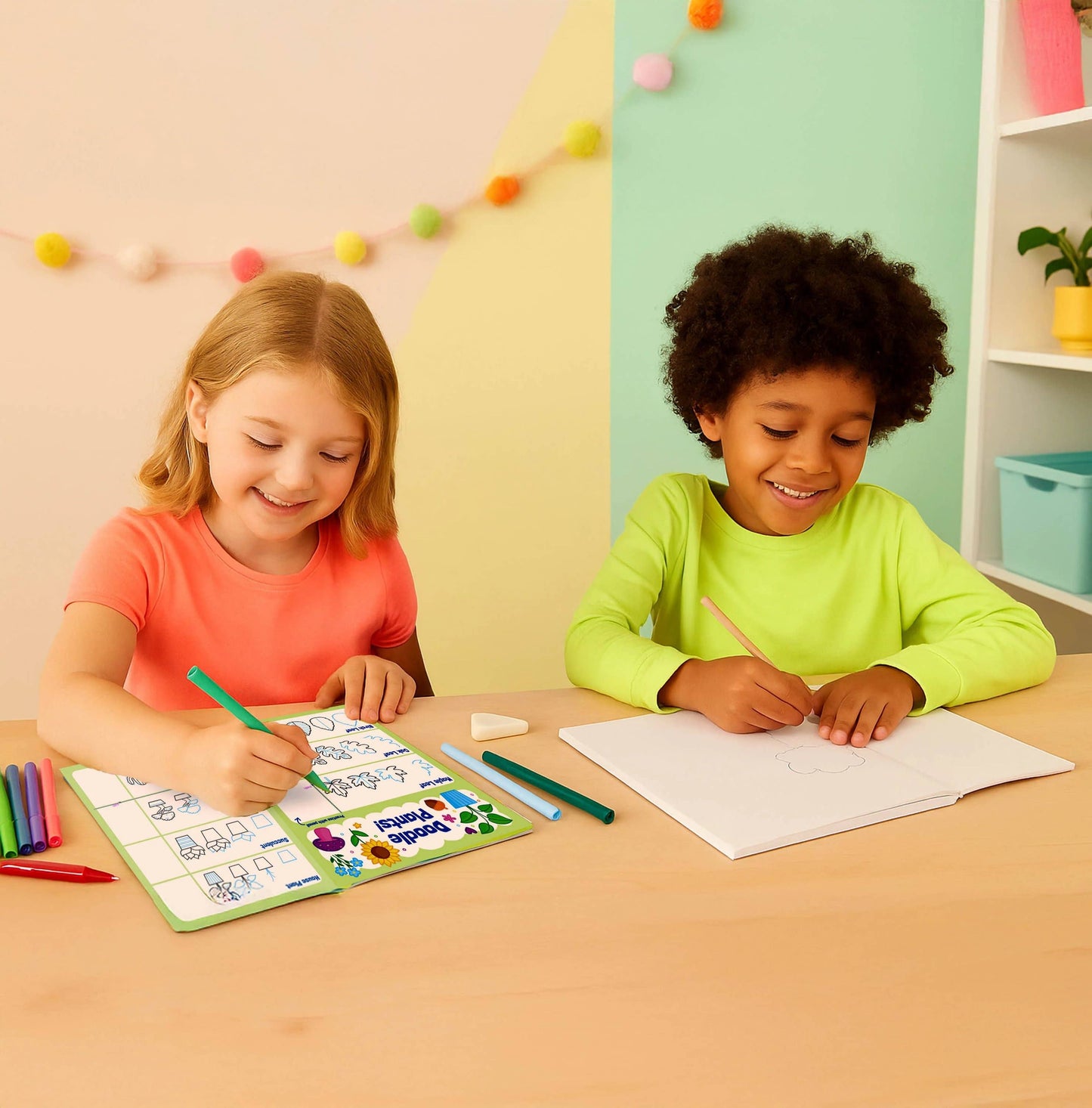 OOLY - Doodle Fun: Draw & Color Activity Kit (17 PC Set)