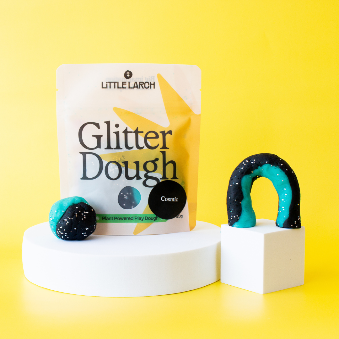 Little Larch - Glitter Dough | Natural Play Dough