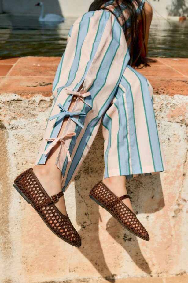 Tiny Cottons Retro Stripes Bows Pant