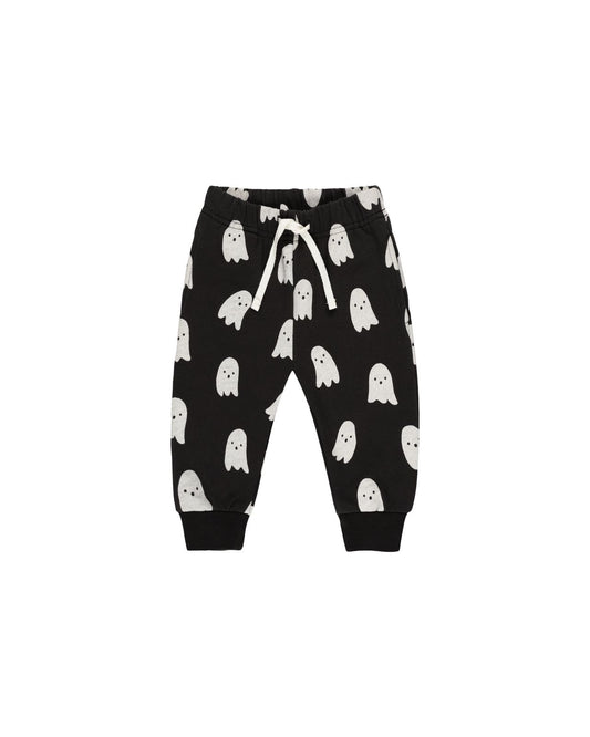 Quincy Mae Relaxed Fleece Sweatpant Ghosts