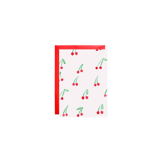 Mr. Boddington's Studio - Cherries on Top - Petite Card