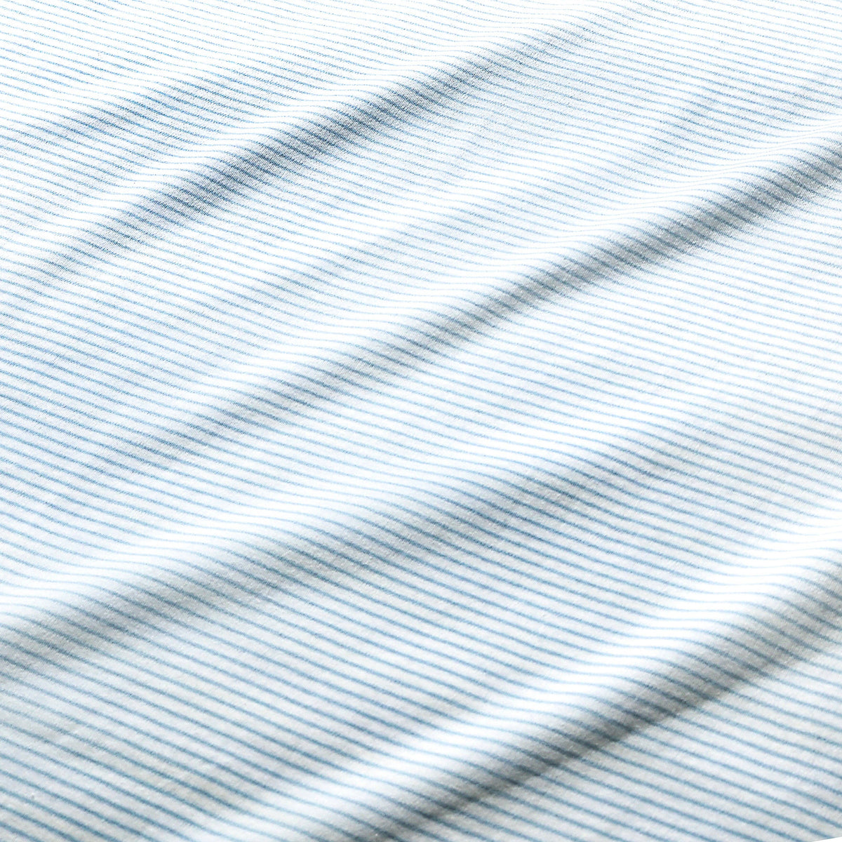 Joy Street - "Lil Bro" Short Sleeve Bodysuit in Light Blue Stripe
