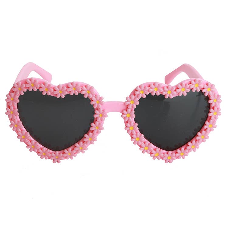 Sparkle Sisters by Couture Clips - Daisy Love Sunglasses: Pink