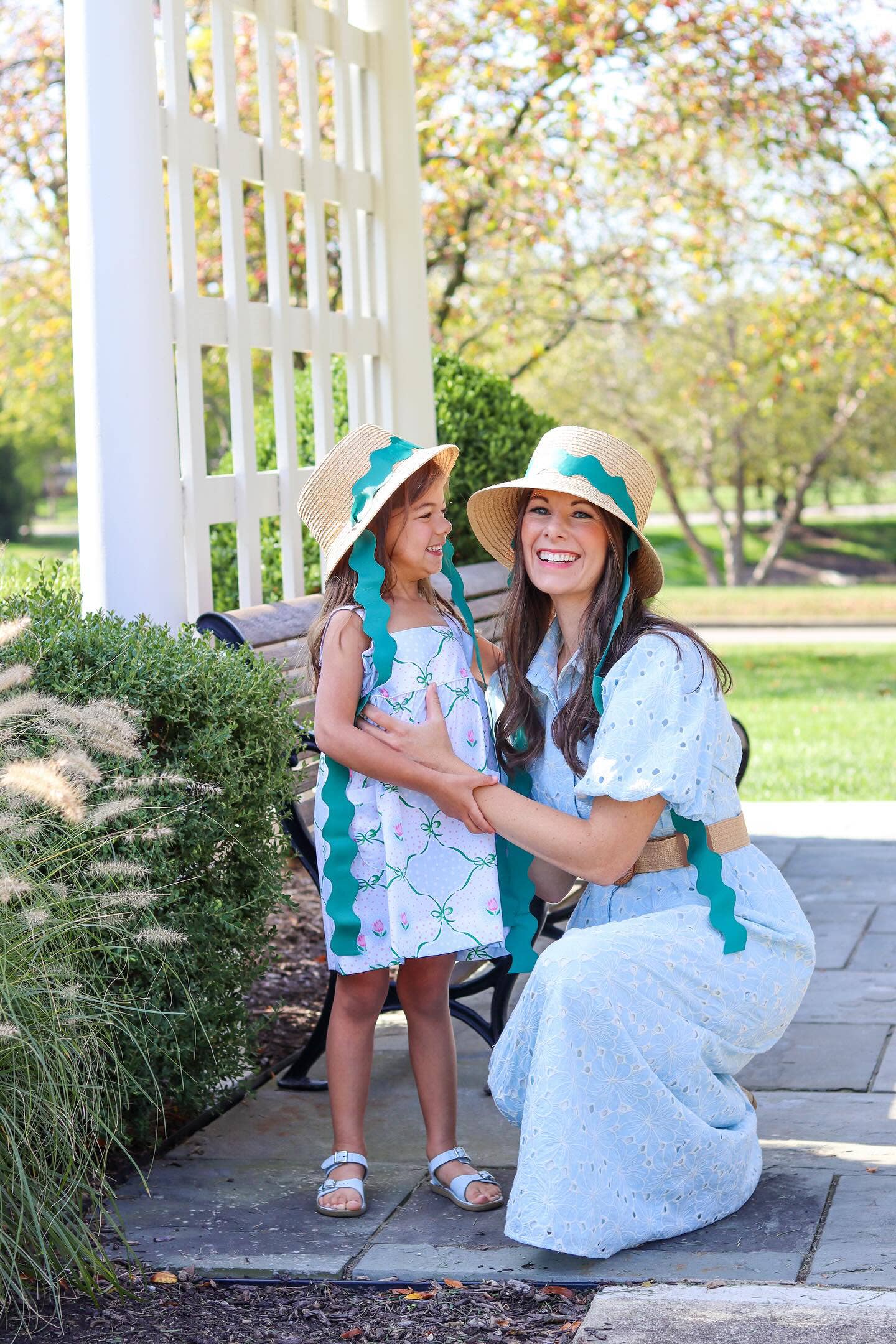 Bits & Bows - Harbor Hat, Green (Adult)