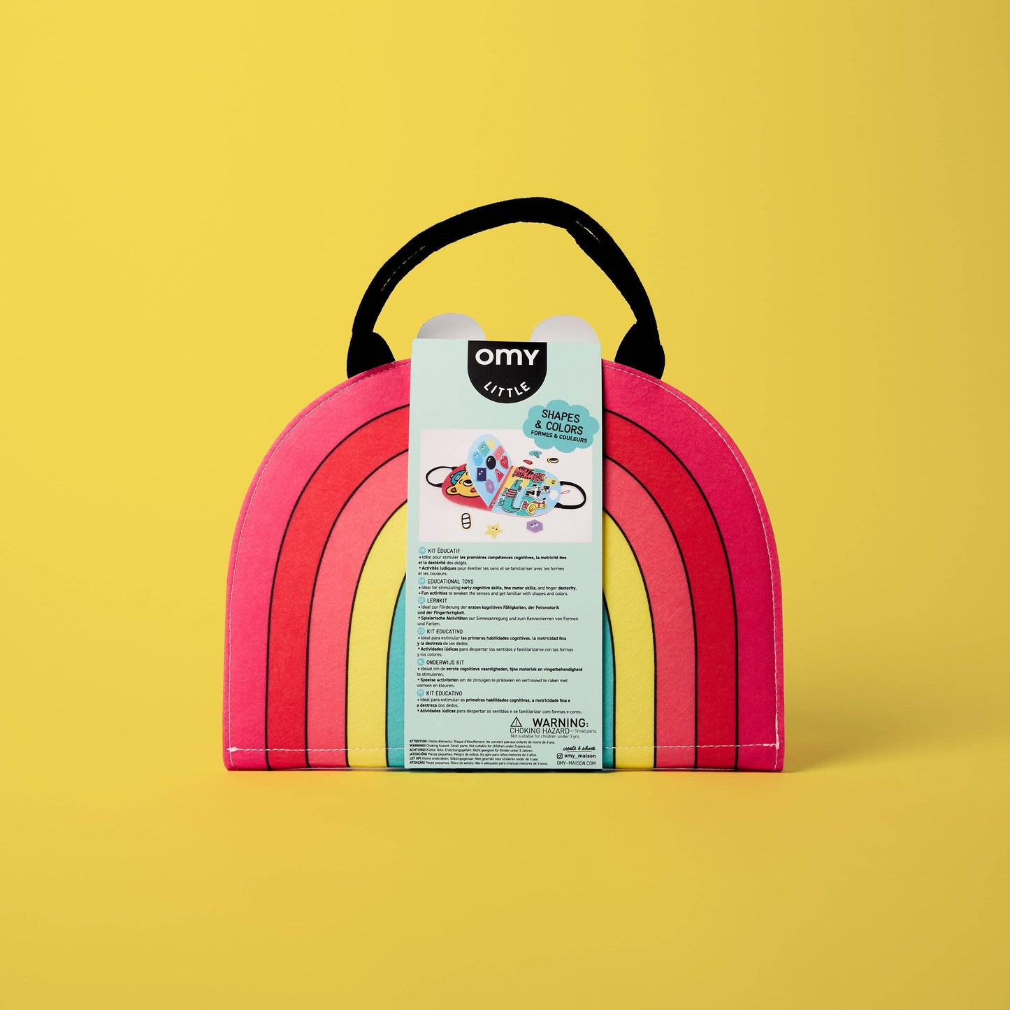 OMY - MONTESSORI PLAY BOOK - COLORS AND SHAPES