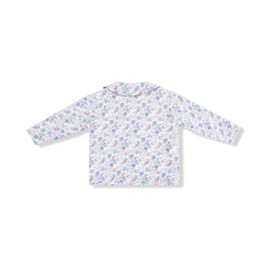Angel Dear Quilted Jacket with Peter Pan Collar