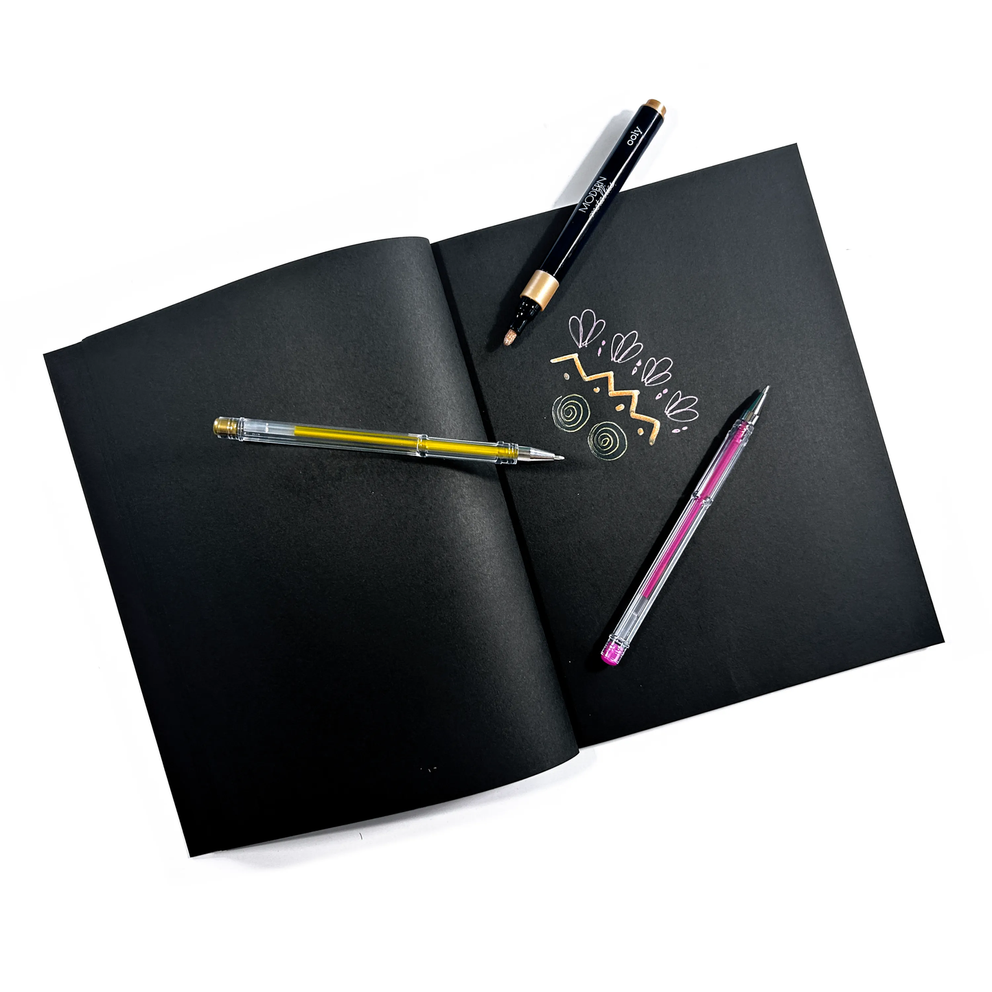 OOLY - Modern Metallics: D.I.Y. Sketchbook Kit (13 PC Set)