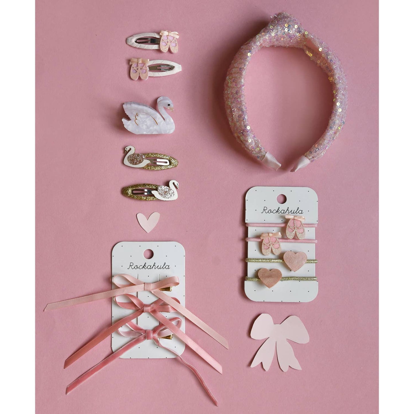 Rockahula Kids US - Very Cutesy Long Bow Clips