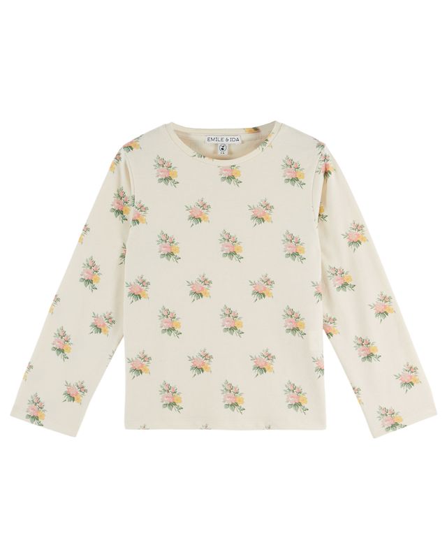 Emile & Ida Flower All Over Printed Tee Fleurs