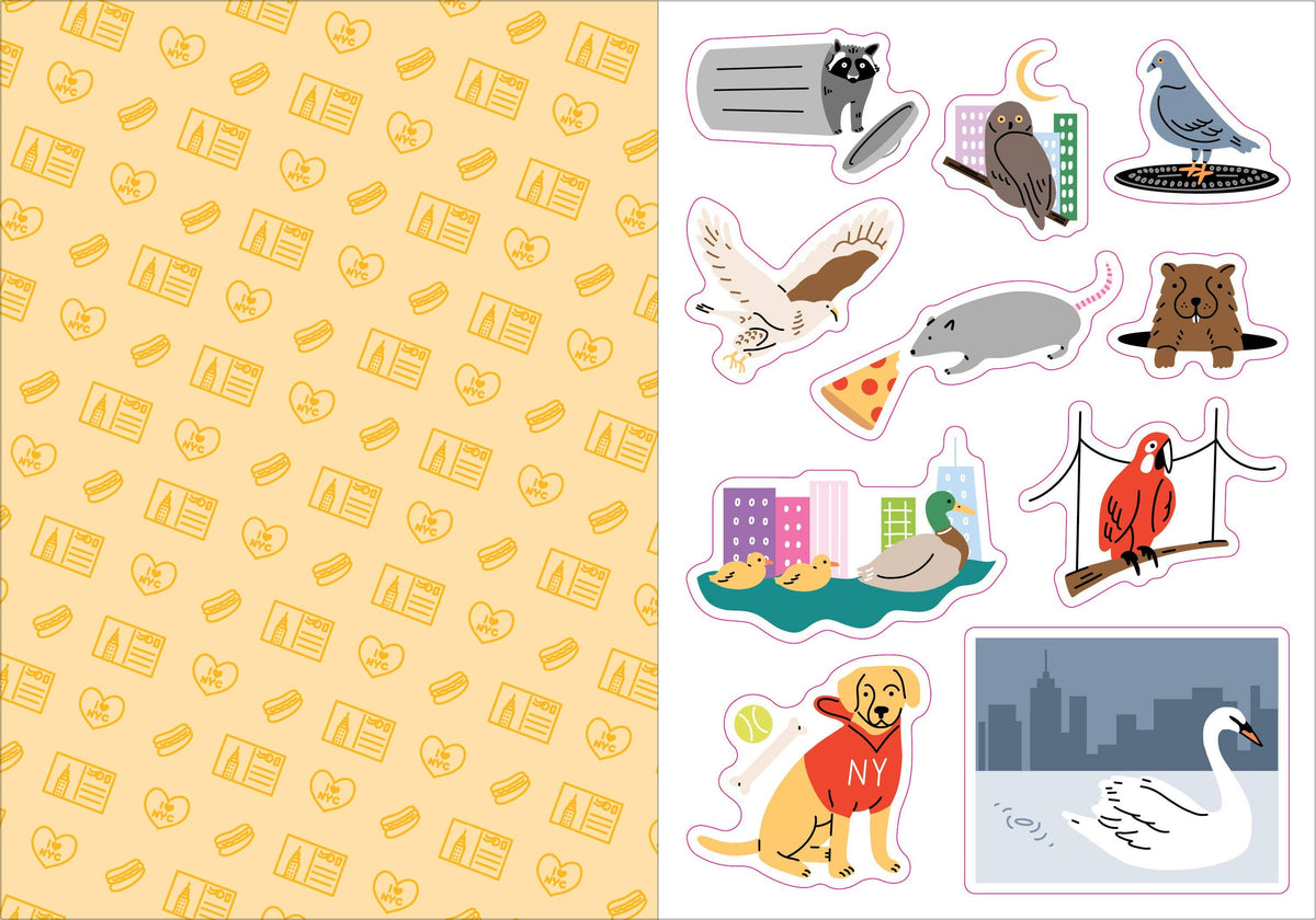 Hachette Book Group - I Love New York City Sticker Book: Trade Paperback
