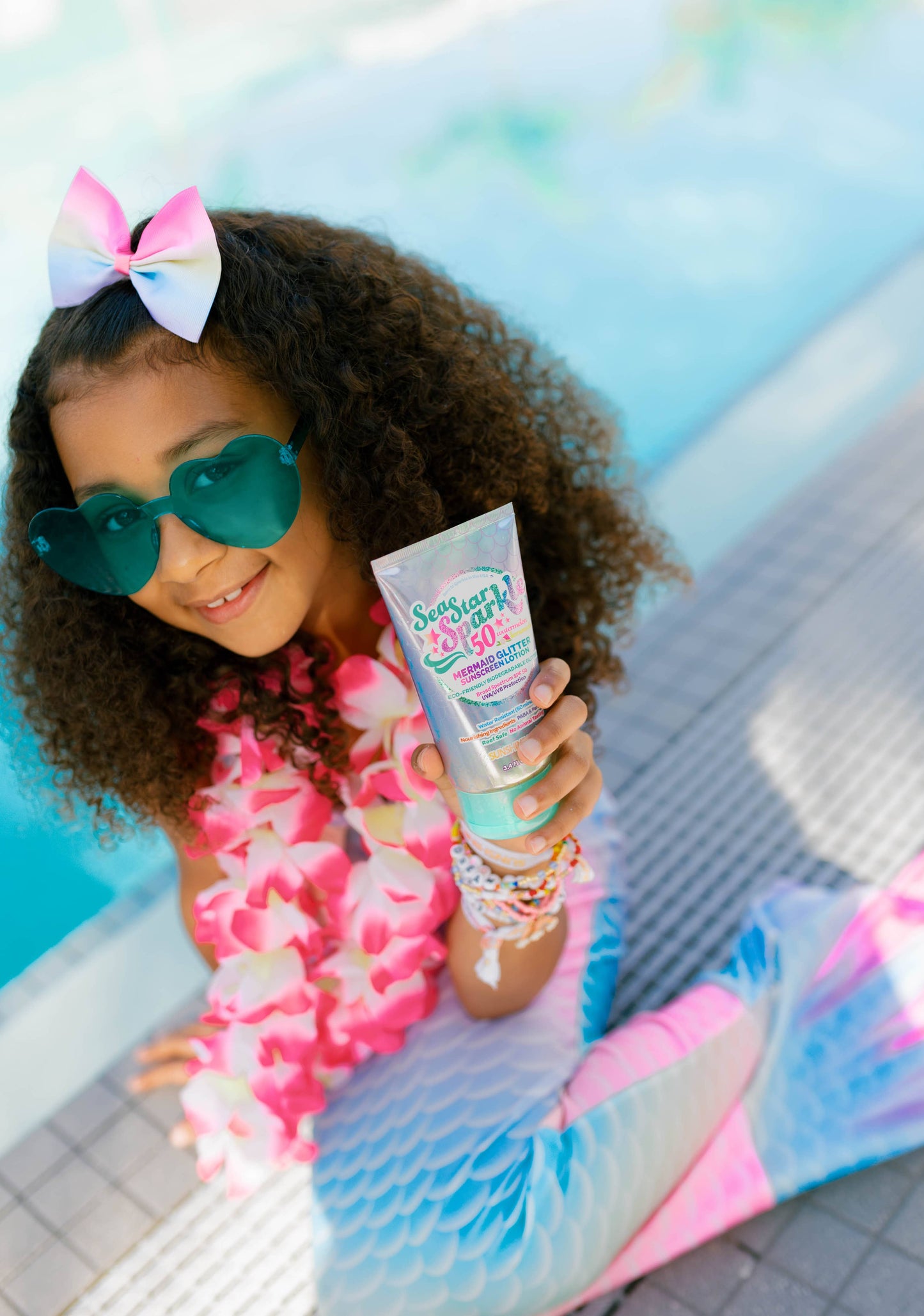 Sunshine & Glitter - Sea Star Sparkle Mermaid SPF 50 Glitter Sunscreen