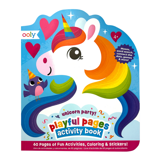 OOLY - Playful Pages Activity Book - Unicorn Party!
