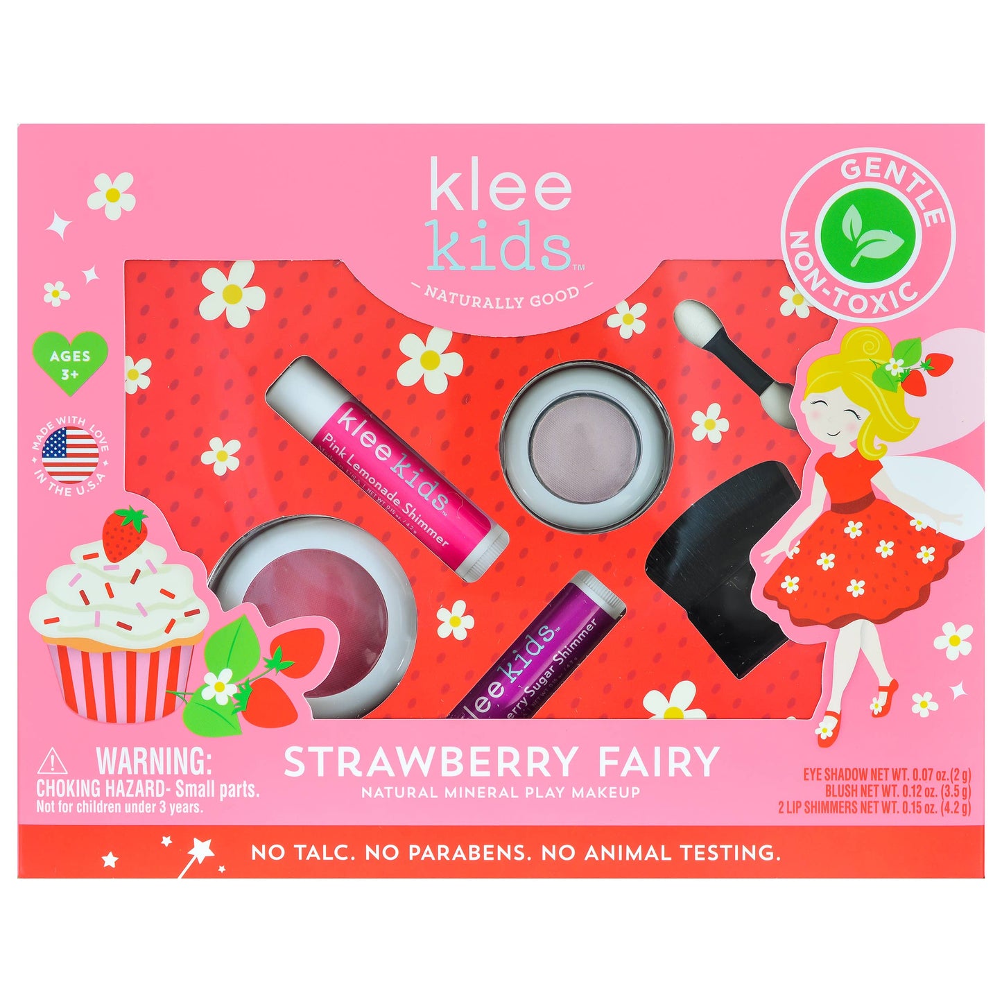 Klee Naturals - Crystal Palace Fairy - Klee Kids Play Makeup 4-PC Kit: Crystal Palace Fairy