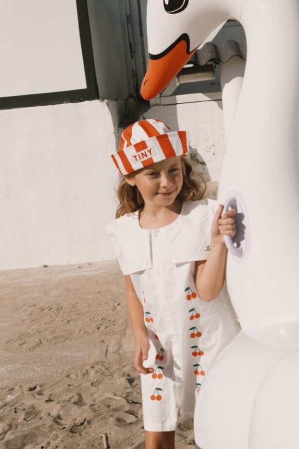 Tiny Cottons Mini Cherries Twill Dress