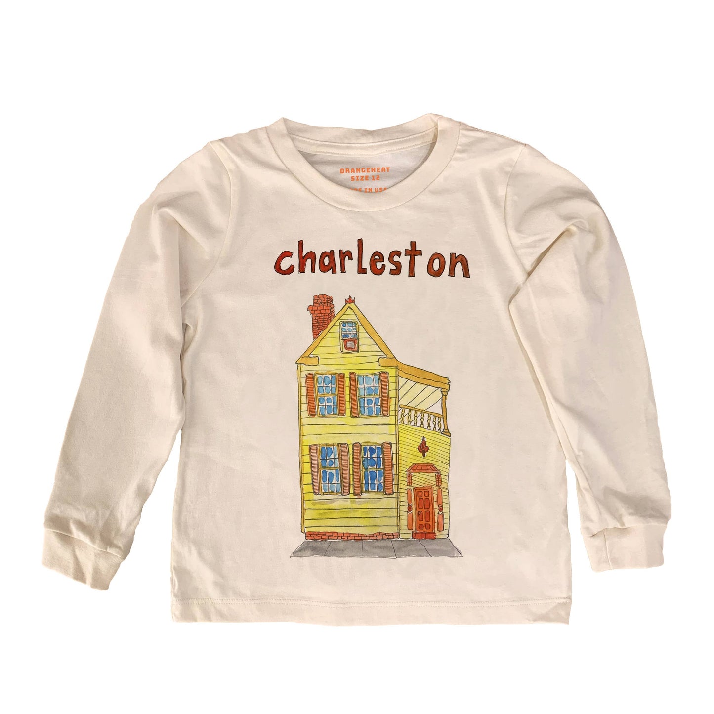 orangeheat - Charleston Piazza - Organic Kids Tee