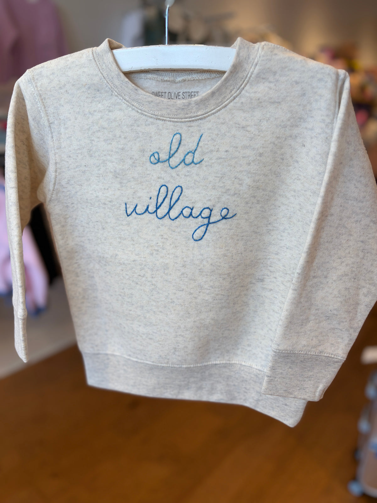 Sweet Olive Street Old Village Sweatshirt - Heather Natural